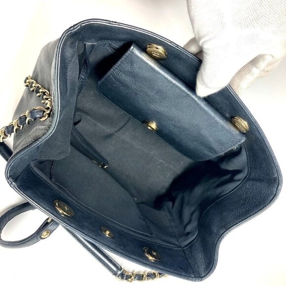 CHANEL AS0355 Hand Bag Small Shopping Bag Shoulder bag 2WAY bag Tote bag - Picture 6 of 16